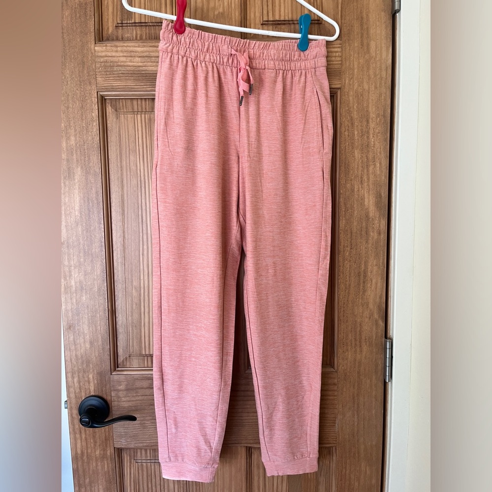 Women’s Ultra Soft Kyodan Moss Jersey Pink Joggers XS